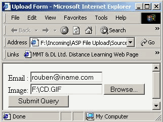 HTML-форма для загрузки файла на веб-сервер